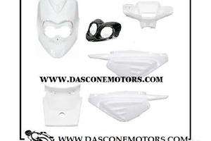 Kit carene Booster ng 99 06 Bianco lucido