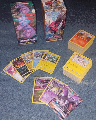 Lotto Carte Pokémon Coreane