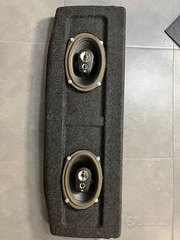 Casse jbl con pannello per fiat panda 2a serie