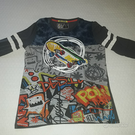 Maglia Desigual originale usata taglia 12/13 anni