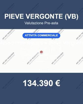 Immobile in asta di 348 m² a Pieve Vergonte