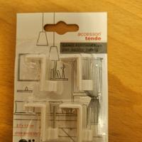 Ganci  per astine tende senza forare la finestra 