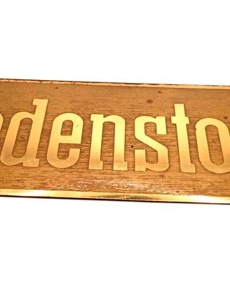 tabella vintage pubblicitaria anni 70 RODENSTOCK