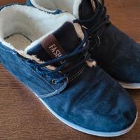 scarponcini con pelo 