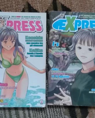 Rivista Express Star comics, manga anni novanta