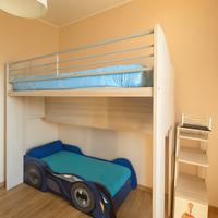 Letto a soppalco scorrevole