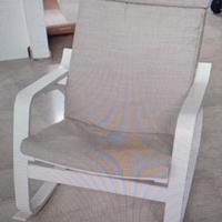 Sedia poltrona a dondolo allattamento 