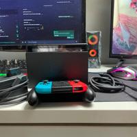 nintendo switch + 6 Giochi inculisi