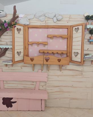 parete decorativa cameretta