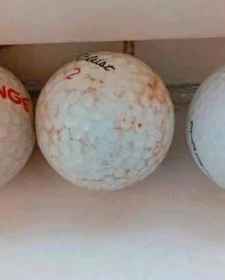 set 3 palline da golf 