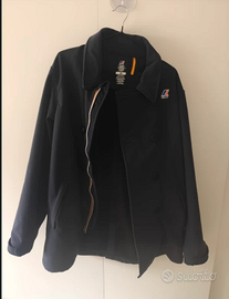 K-Way Helmsman Bonded Stretch Jacket - Navy (Size