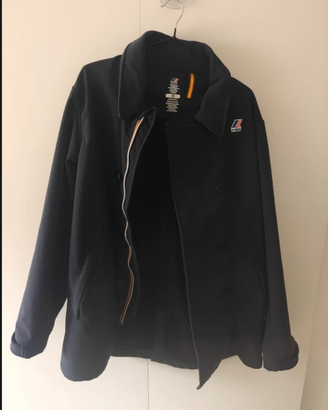 K-Way Helmsman Bonded Stretch Jacket - Navy (Size