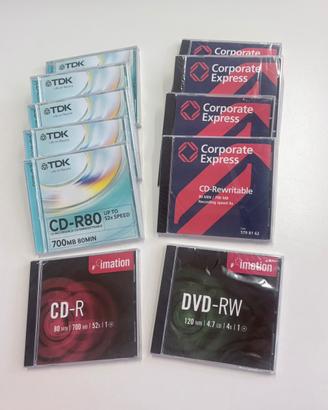 10 CD 700 MB nuovi