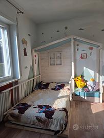 Casetta decorativa per letto bambini