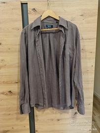 camicia Fusaro puro lino