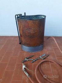 Pompa irroratrice a zaino in rame