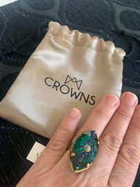 Anello regolabile cristallo Swarovski