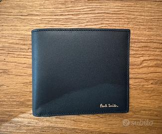 Portafogli Paul Smith da uomo pelle nera