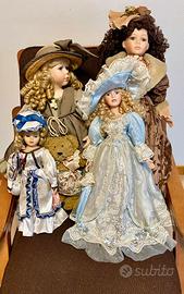 Bambola antica in porcellana