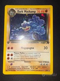 Dark Machamp Holo Prima Edizione Team Rocket 10/82