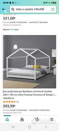 letto a casetta