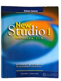 Libro inglese New Studio 1 manuale inglese corso
