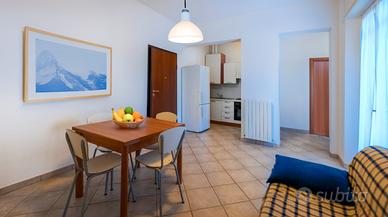 Trilocale sul mare con aria condizionata p.auto