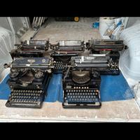 Macchine da scrivere vintage