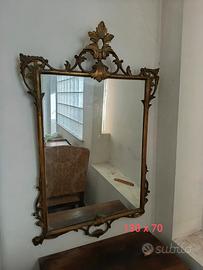 grande specchio antico 140 x 70