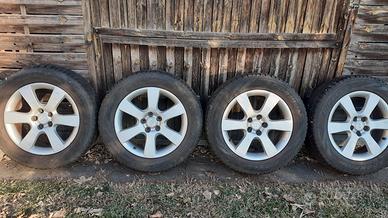 4 cerchi 7J18 + gomme invernali hyundai santa fe