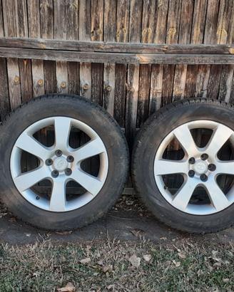 4 cerchi 7J18 + gomme invernali hyundai santa fe