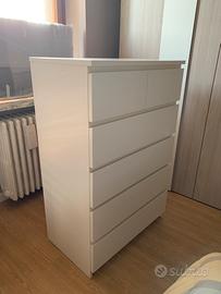 MALM Cassettiera con 6 cassetti