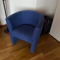 Poltrona blu