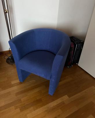 Poltrona blu