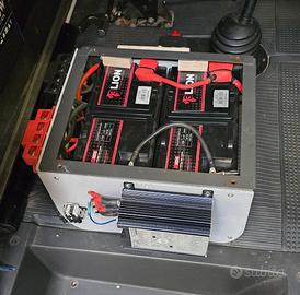 Batterie Litio NDS 3 Lion L-100B 100A + MPPT DSTek