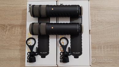 Coppia Microfoni Røde Procaster