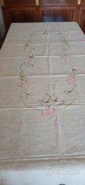 tovaglia vintage da 12 coperti