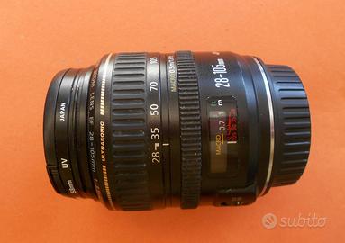 obbiettivo canon 28 105 EF 3,5 4,5 USM