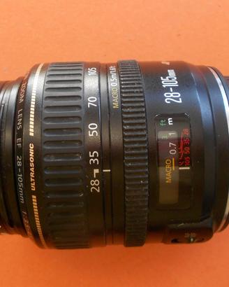 obbiettivo canon 28 105 EF 3,5 4,5 USM