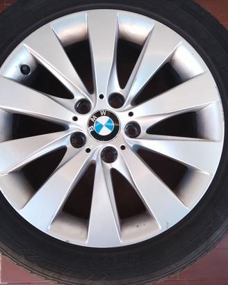 4 cerchi in lega BMW con pneumatici 225/50  ZR17