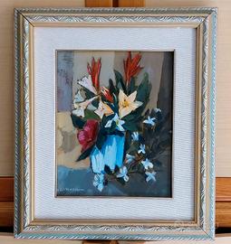 Dipinto olio di Giuseppe La Mura 