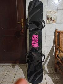 Snowboard Signal Disruptor 154+Union Force L