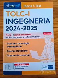 Editest TOLC-I Ingegneria Teoria Test 2024-2025