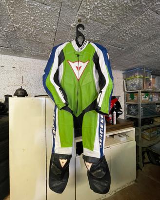Tuta intera dainese verde Kawasaki edizione