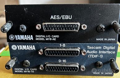 Schede per mixer YAMAHA