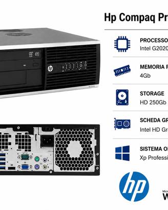 Mini Pc Hp Compaq Pro 6300 SFF  G2020 WINDOWS XP P