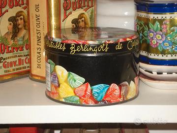 scatola latta caramelle berlingots boite tin box