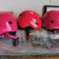3 caschi bici