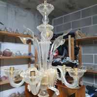 lampadario in vetro di murano 
