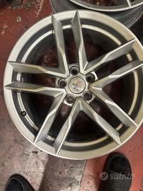  4 CERCHI SEAT ORIGINALI 17" - PARI AL NUOVO